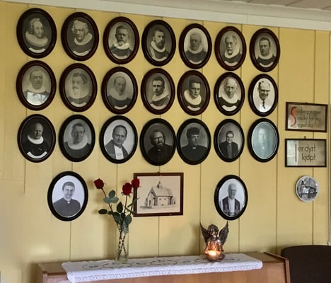 preste galeri Gransherad kirke