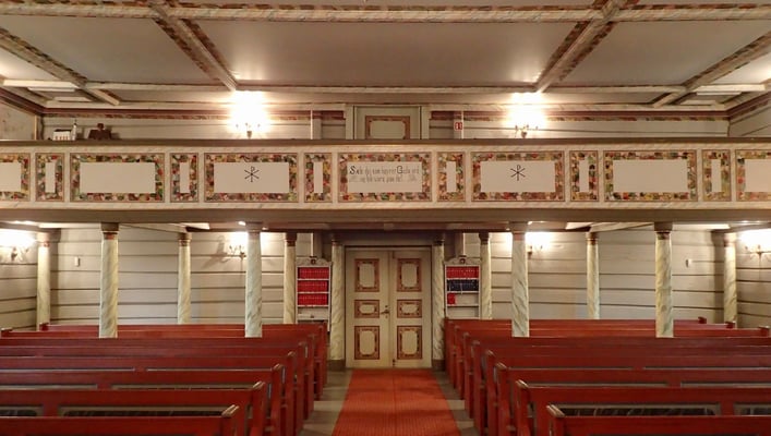 orgel galleriet Atrå kirke