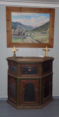 minne i våpenhus Atrå kirke