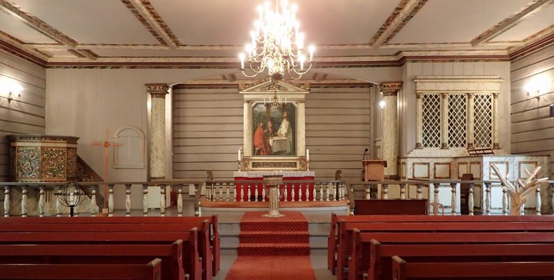 Altarrom Atrå kirke