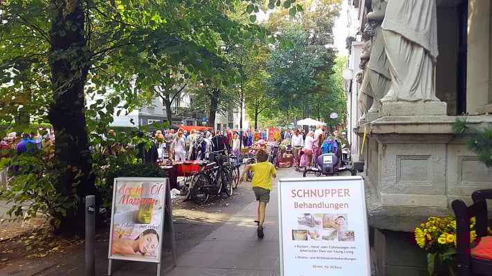 Bild: Stadtfest Winterhude Kokoro - Schnupperbehandlungen