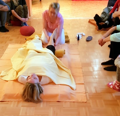 Bild: Paarmassage in der InTouch Massageschule Hamburg