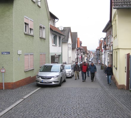 Im Ortskern von Münzenberg sieht man sehr viel gut erhaltene Altbauten, vorwiegend Fachwerk.