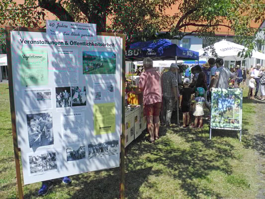 Leider haben sich nur wenige Besucher die Zeit genommen, die Präsentation anzuschauen. 