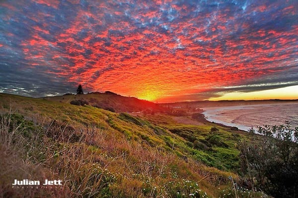 Sunset Lennox Head L-010