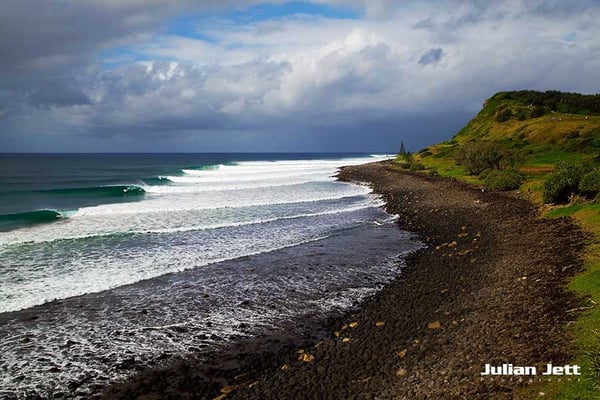 Lennox Point Lennox Head surfing L-086