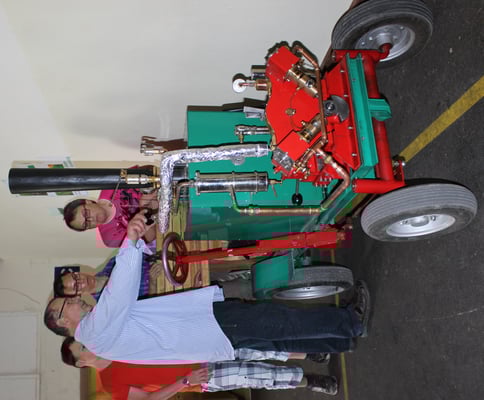 Erklärung des Dampftraktors