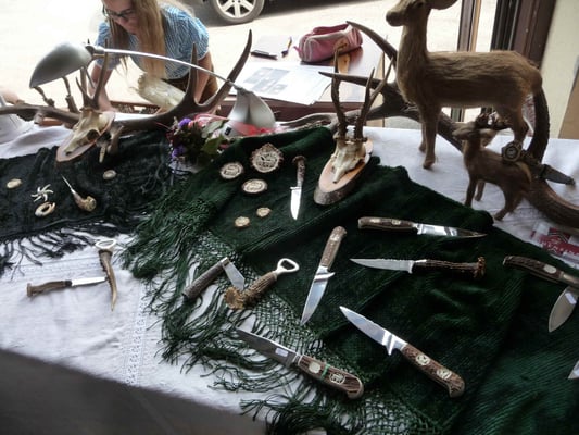 Was man aus Geweihen alles machen kann....