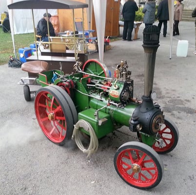 Dampftraktor von F.&F. Enzfelder