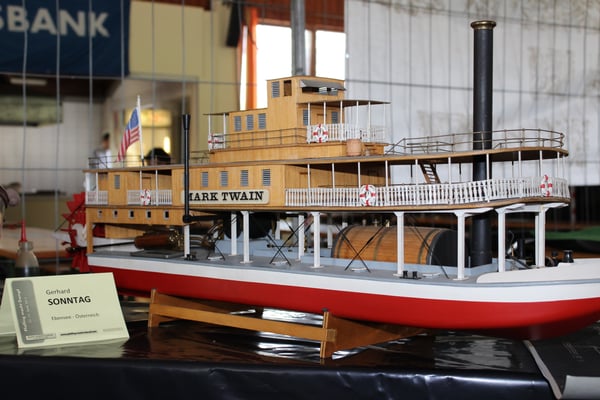 Dampfschiff 'Mark Twain'