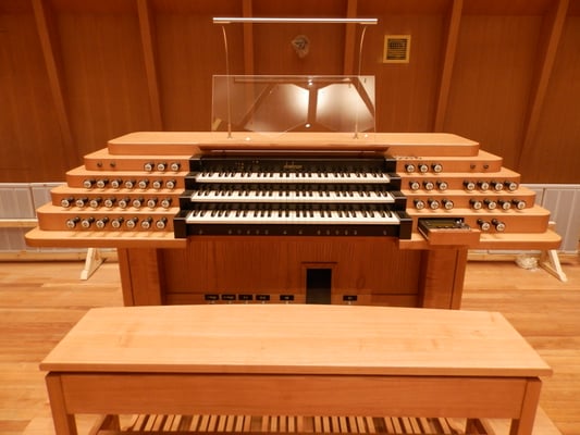 Designer LED Leuchte mit Plexiglas Notenhalter 