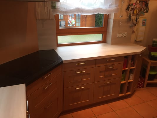 Arbeitsplatten neu Angefärtigt 