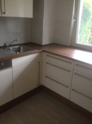 Arbeitplatten neu mit Abschlußleisten 