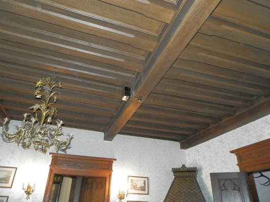 Kassetten Decke teils neu mit Original teilen 