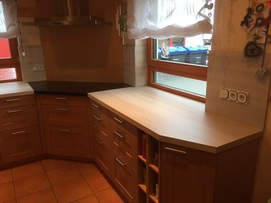 Rückwände im gleichen Design 