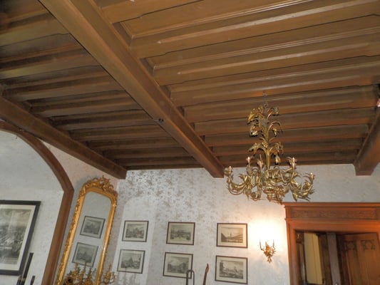 Restaurierte Decke 
