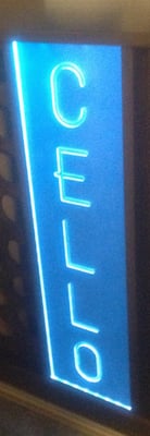 Plexiglas Logo - Fräsung mit LED Farbechsler 