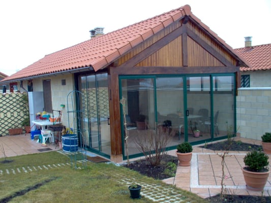 Cerramiento de aluminio exterior sin rotura de puente térmico