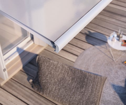 Apertura toldo cofre Base lite