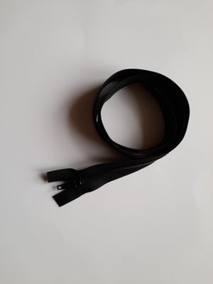 teilbar 80 cm - schwarz