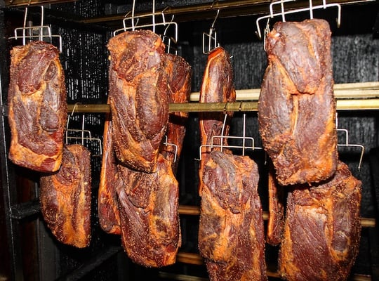 Landrauchschinken am Stück