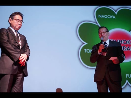 After the break, Mr. Makoto Yamamoto introduced Mr. Koji Sato