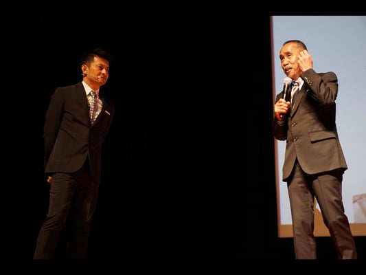 Introduction of Mr. Katsuhiro Hatate from Mr. Shigeo Kataoka