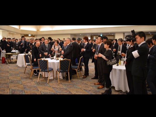 Toast greetings by Mr. Shigeo Kataoka
