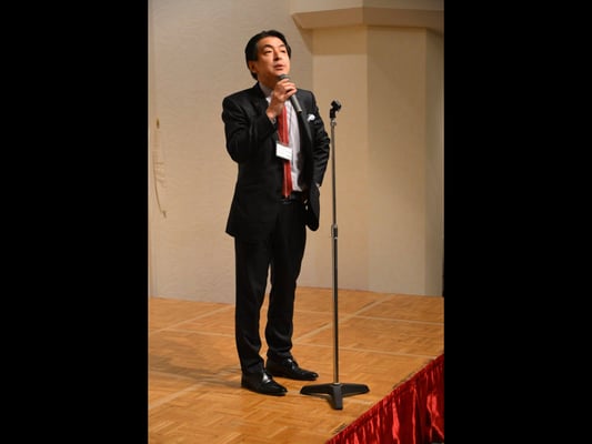 Party opening. Mr. Yoshimi Nishimura.