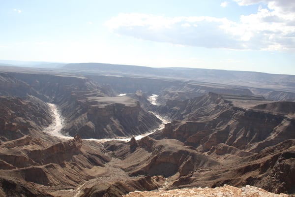 Фиш Ривер каньон - второй по величине каньон в мире