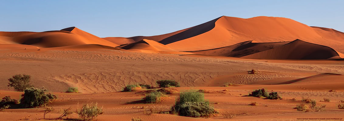 Пустыня Намиб - самая древняя пустыня мира