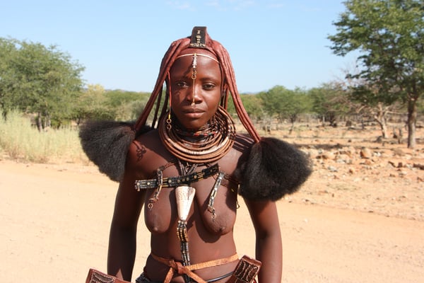 Женщина племени Химба