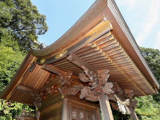 御本殿の宮彫り