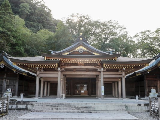 外拝殿の新築工事