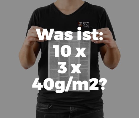 Outserts, notices d'emballage, notices - optimisez votre emballage secondaire avec RATTPACK®. Le papier mince le rend possible. 40-60g/m2 avec une opacité élevée. www.rattpack.de - qu'est-ce que 10x3x40 ?