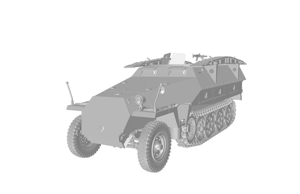 DW35030 - Mittlerer Pionierpanzerwagen Sd.Kfz.251/7