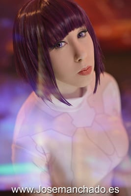 cosplay motoko kusanagi, cosplay ghost in the shell, fotografo only fans madrid, cosplay gits, masamune shirow, cosplay masamune shirow