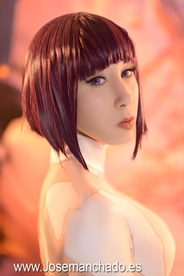 cosplay motoko kusanagi, cosplay ghost in the shell, fotografo only fans madrid, cosplay gits, masamune shirow, cosplay masamune shirow