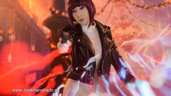 cosplay motoko kusanagi, cosplay ghost in the shell, fotografo only fans madrid, cosplay gits, masamune shirow, cosplay masamune shirow