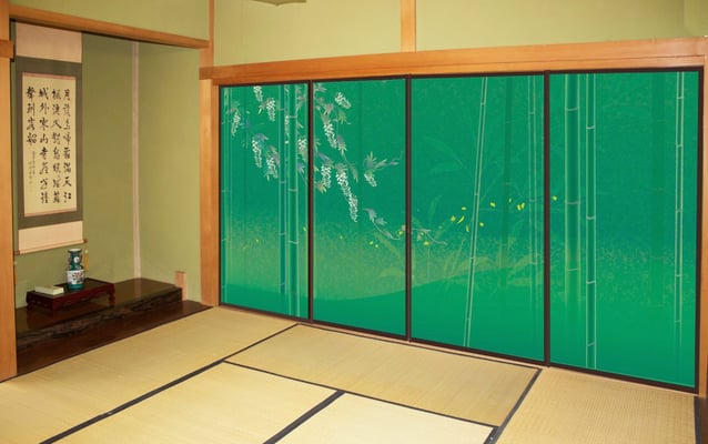 加賀友禅・和柄ベクターデジタルデザイン壁紙クロス