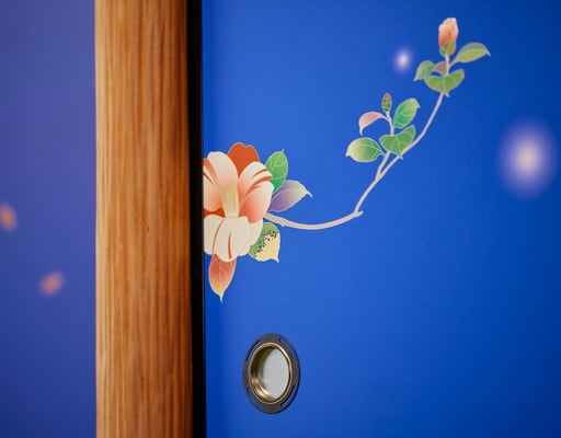 ベクターデジタルデザイン和柄壁紙クロス