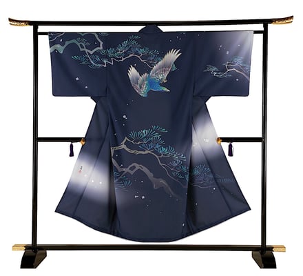 加賀友禅・ベクターデジタルデザイン着物