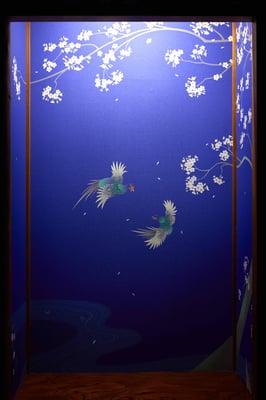 ベクターデジタルデザイン和柄壁装アート・壁紙クロス