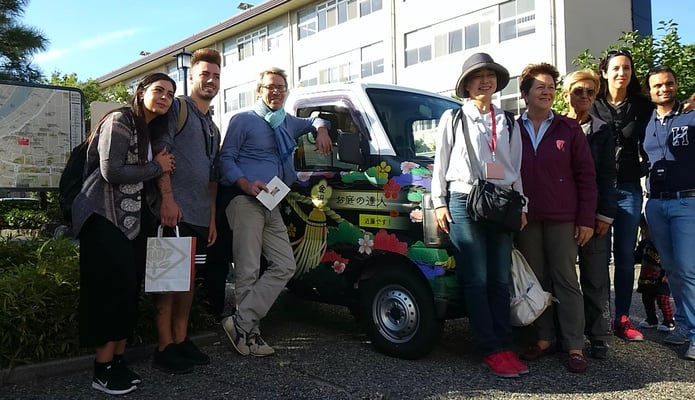 ラッピング軽トラ金沢長町