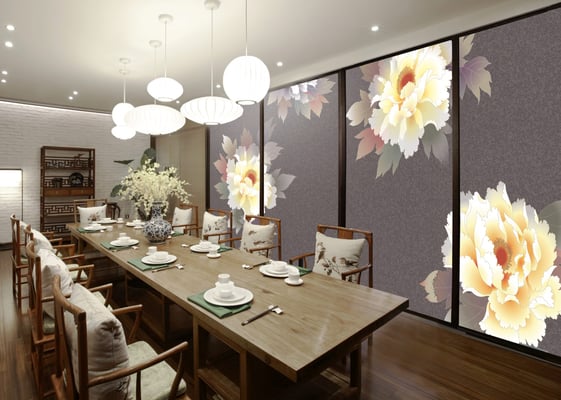 加賀友禅・和柄ベクターデジタルデザイン壁紙クロス