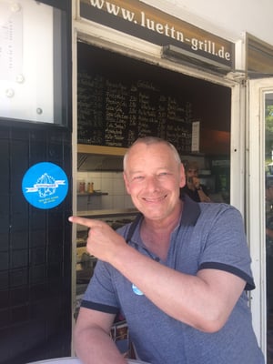 Danke an das Team von lütt'n'grill.