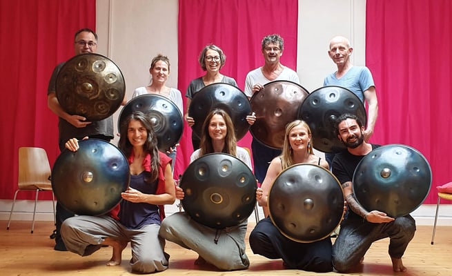 Handpan Workshop - Handpan Akademie - Atelier Dagmar Langer - Karlsruhe