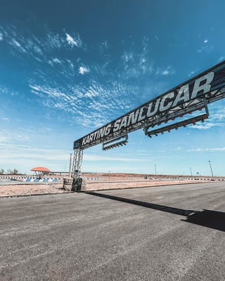 Circuito de karts en Sanlúcar de Barrameda