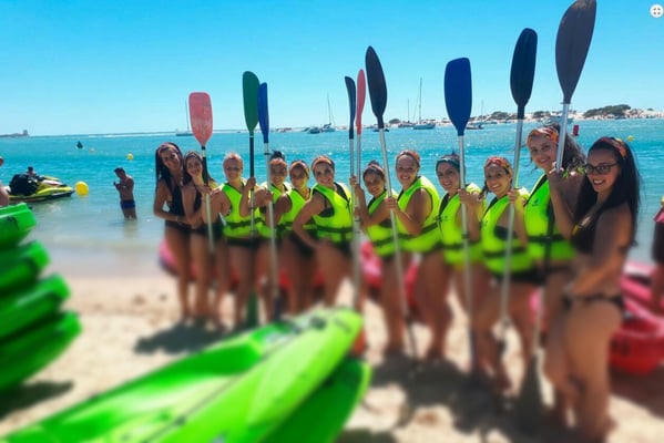 alquilar un kayak en Cádiz