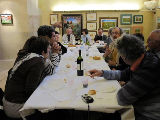 Künstler unter sich